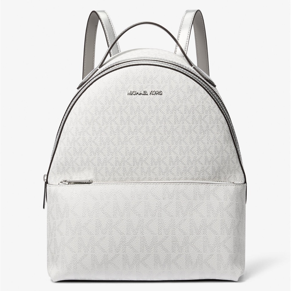 Michael Kors MK logo backpack